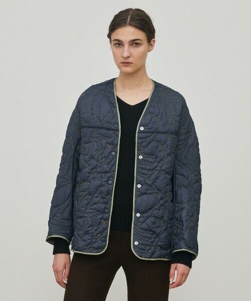 TOMORROWLAND / トゥモローランド その他アウター | manipuri リバーシブル キルティングコート | 詳細11