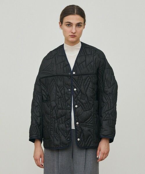 TOMORROWLAND / トゥモローランド その他アウター | manipuri リバーシブル キルティングコート | 詳細12