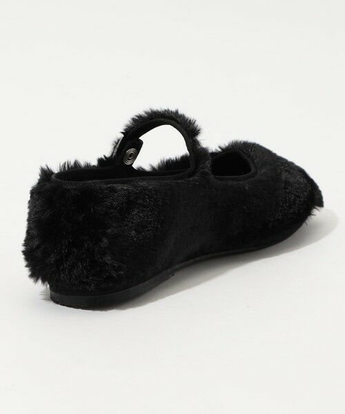 TOMORROWLAND / トゥモローランド フラットシューズ | Sciuscia フェイクファー メリージェーン | 詳細4