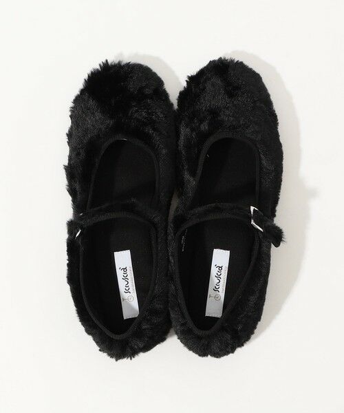 TOMORROWLAND / トゥモローランド フラットシューズ | Sciuscia フェイクファー メリージェーン | 詳細7