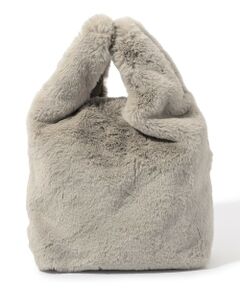 TOMORROWLAND / トゥモローランド ハンドバッグ | VANGI フェイクファー ショッピングバッグ