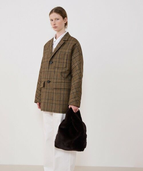 TOMORROWLAND / トゥモローランド ハンドバッグ | VANGI フェイクファー ショッピングバッグ | 詳細1