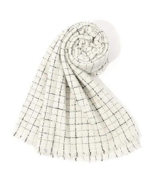 TOMORROWLAND/トゥモローランド Faliero Sarti Nicole ストール 12 ホワイト系 F TOMORROWLAND/トゥモローランド Faliero Sarti Nicole ストール 12 ホワイト系 F
