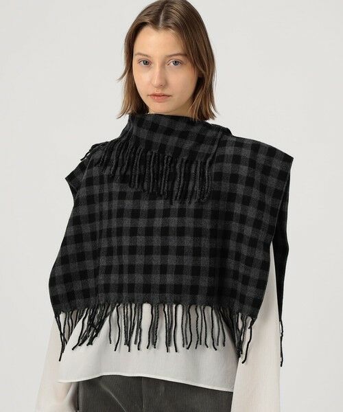 TOMORROWLAND / トゥモローランド マフラー・ショール・スヌード・ストール | HAVERSACK ミニポンチョ | 詳細1