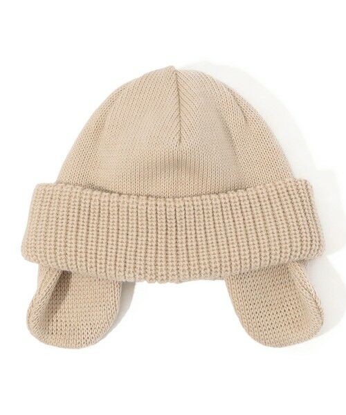 TOMORROWLAND/トゥモローランド KIJIMA TAKAYUKI イヤーワッチキャップ 41 ライトベージュ F TOMORROWLAND/トゥモローランド KIJIMA TAKAYUKI イヤーワッチキャップ 41 ライトベージュ F