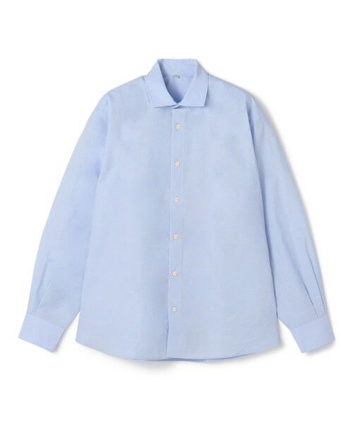 TOMORROWLAND/トゥモローランド BASERANGE CLAUDE コットンポプリン シャツ 63 ライトブルー XS