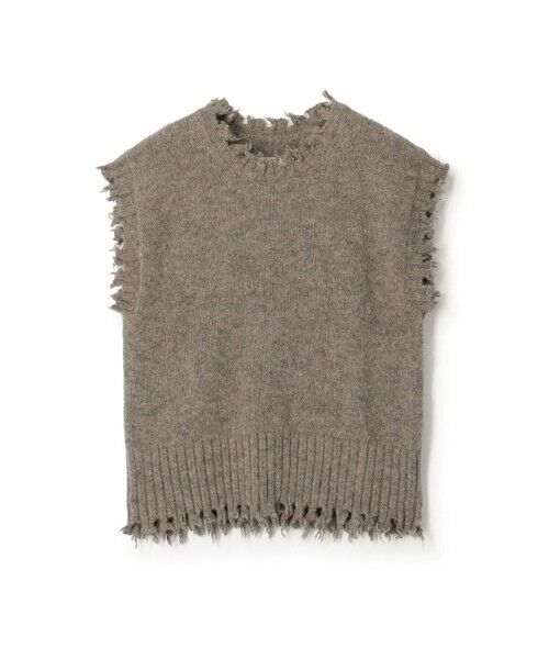 TOMORROWLAND/トゥモローランド LAUREN MANOOGIAN FRAY ベスト 17 グレー 1