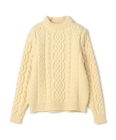 TOMORROWLAND / トゥモローランド ニット・セーター | BASERANGE LENS ウールケーブル ハイネックプルオーバー