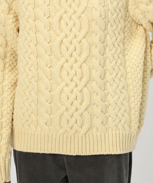 TOMORROWLAND / トゥモローランド ニット・セーター | BASERANGE LENS ウールケーブル ハイネックプルオーバー | 詳細8