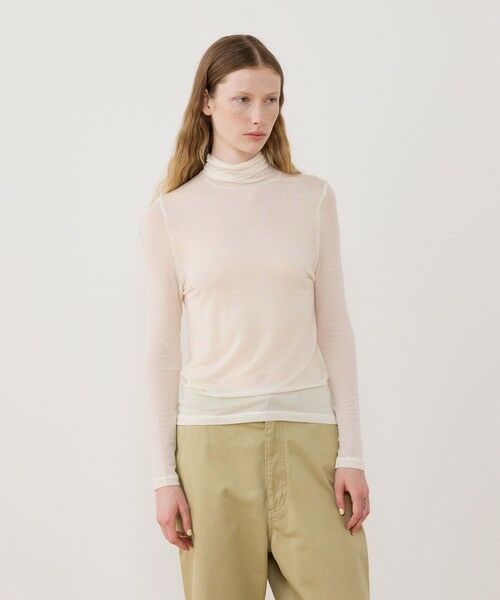 TOMORROWLAND / トゥモローランド Tシャツ | V;room シアータートルネックプルオーバー | 詳細2