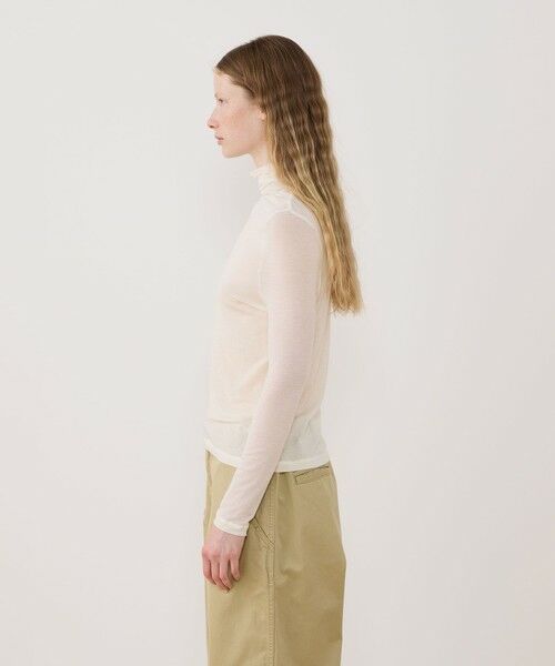 TOMORROWLAND / トゥモローランド Tシャツ | V;room シアータートルネックプルオーバー | 詳細3