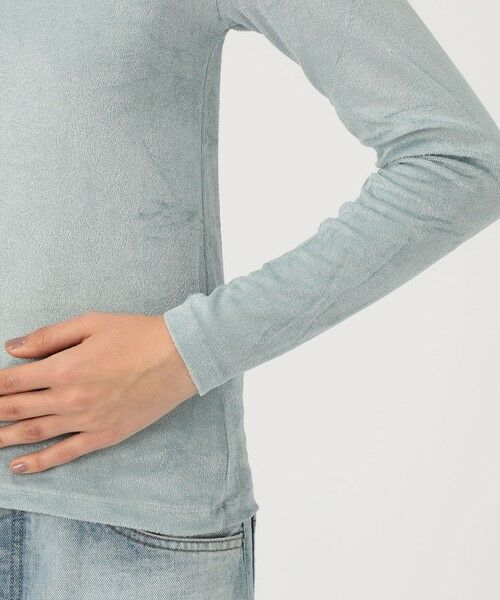 TOMORROWLAND / トゥモローランド カットソー（半袖以外） | BASERANGE ベロア ロングスリーブプルオーバー | 詳細7