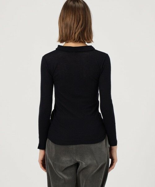 TOMORROWLAND / トゥモローランド カットソー（半袖以外） | BASERANGE COSME ウールリブ シャツ | 詳細4