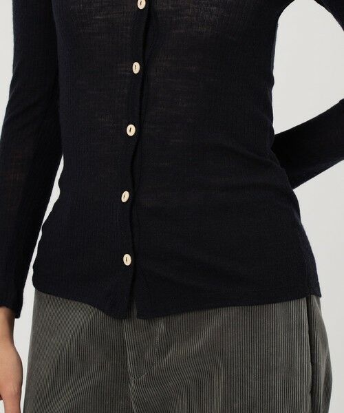 TOMORROWLAND / トゥモローランド カットソー（半袖以外） | BASERANGE COSME ウールリブ シャツ | 詳細8