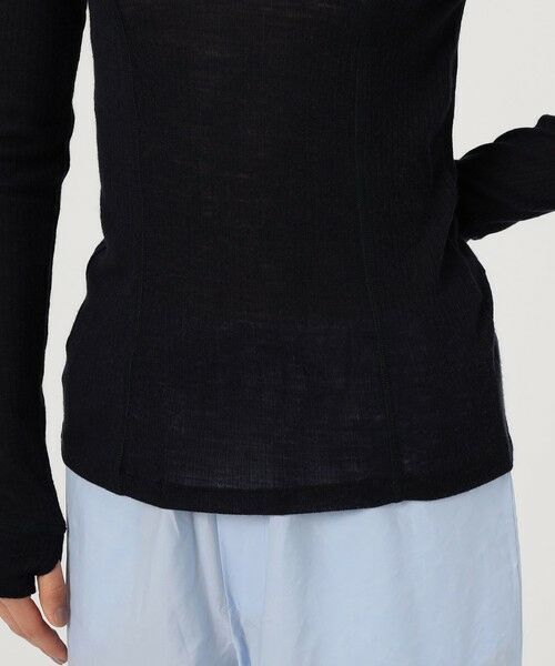 TOMORROWLAND / トゥモローランド パーカー | BASERANGE HANIFA ウールリブ フーディー | 詳細8