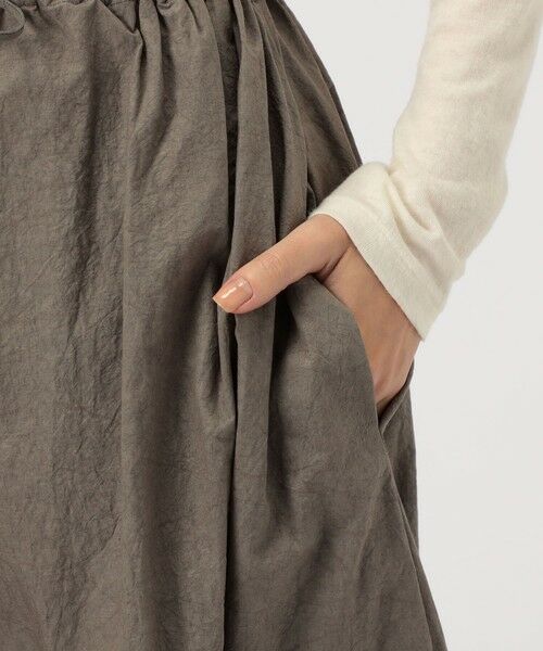 TOMORROWLAND / トゥモローランド ロング・マキシ丈スカート | LAUREN MANOOGIAN TWIST ギャザースカート | 詳細7