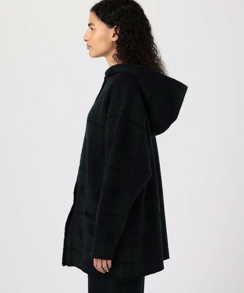 TOMORROWLAND / トゥモローランド その他アウター | 【別注】V::room タータンチェック フーデッドコート | 詳細3