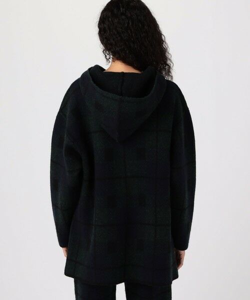 TOMORROWLAND / トゥモローランド その他アウター | 【別注】V::room タータンチェック フーデッドコート | 詳細4