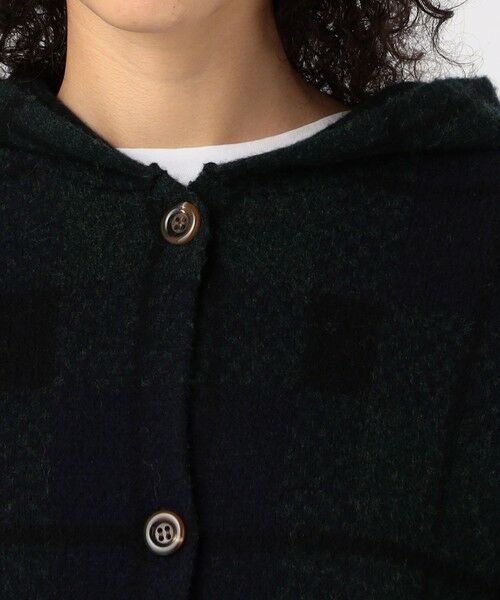 TOMORROWLAND / トゥモローランド その他アウター | 【別注】V::room タータンチェック フーデッドコート | 詳細6