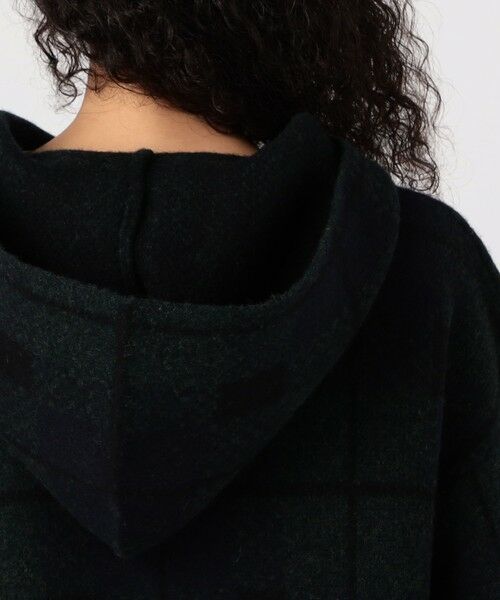 TOMORROWLAND / トゥモローランド その他アウター | 【別注】V::room タータンチェック フーデッドコート | 詳細7