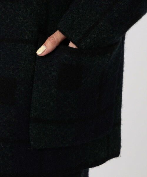 TOMORROWLAND / トゥモローランド その他アウター | 【別注】V::room タータンチェック フーデッドコート | 詳細9