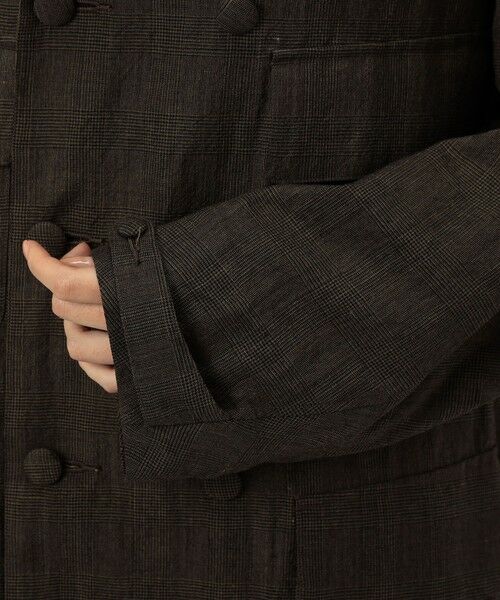 TOMORROWLAND / トゥモローランド その他アウター | HAVERSACK ウールリネングレンチェック アトリエコート | 詳細8