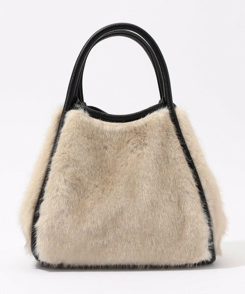 TOMORROWLAND / トゥモローランド トートバッグ | TOMORROWLAND フェイクファー トートバッグ | 詳細7