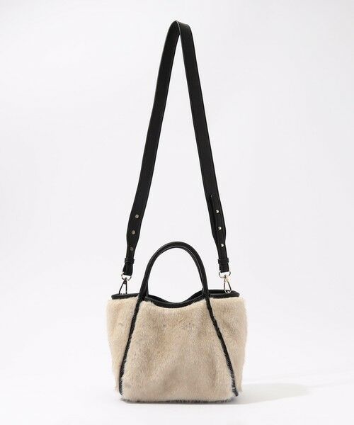 TOMORROWLAND / トゥモローランド トートバッグ | TOMORROWLAND フェイクファー トートバッグ | 詳細8