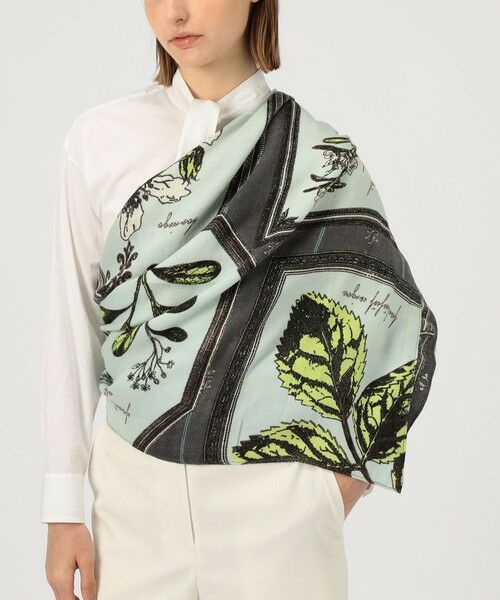 TOMORROWLAND / トゥモローランド バンダナ・スカーフ | 【別注】MANIPURI FLAME FLOWER スカーフ | 詳細1