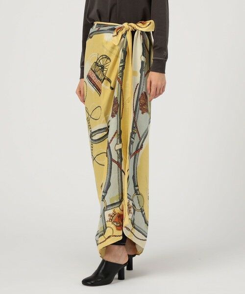 TOMORROWLAND / トゥモローランド バンダナ・スカーフ | 【別注】MANIPURI CART スカーフ | 詳細1