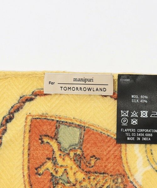 TOMORROWLAND / トゥモローランド バンダナ・スカーフ | 【別注】MANIPURI CART スカーフ | 詳細4