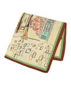 TOMORROWLAND / トゥモローランド バンダナ・スカーフ | 【別注】MANIPURI LONDON CITY スカーフ