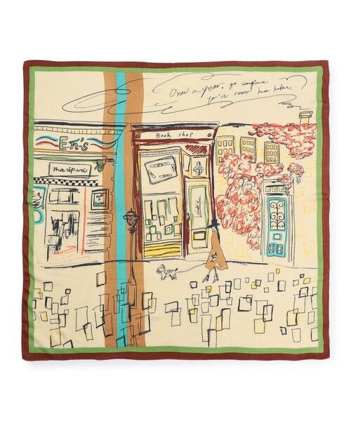 TOMORROWLAND / トゥモローランド バンダナ・スカーフ | 【別注】MANIPURI LONDON CITY スカーフ | 詳細2