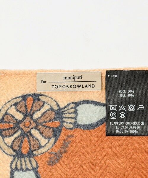 TOMORROWLAND / トゥモローランド バンダナ・スカーフ | 【別注】MANIPURI FLOWER スカーフ | 詳細4