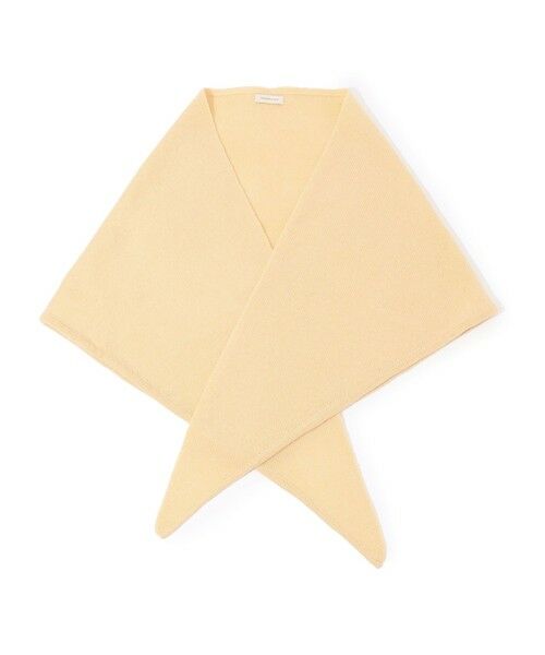 TOMORROWLAND / トゥモローランド マフラー・ショール・スヌード・ストール | TOMORROWLAND トライアングル ストール(21 ライトイエロー)