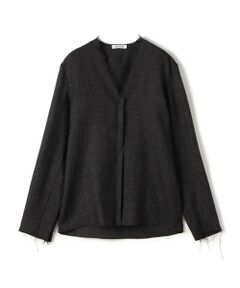 TOMORROWLAND / トゥモローランド シャツ・ブラウス（半袖以外） | ウールビエラ Vネックシャツ