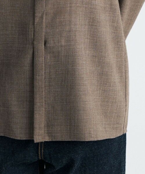 TOMORROWLAND / トゥモローランド シャツ・ブラウス(半袖以外) | ウールビエラ Vネックシャツ | 詳細7