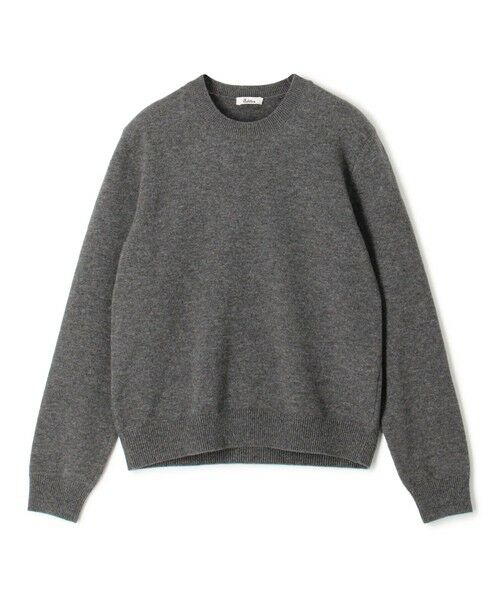 TOMORROWLAND / トゥモローランド ニット・セーター | エクストラファインウール クルーネックプルオーバー(16 グレー系)