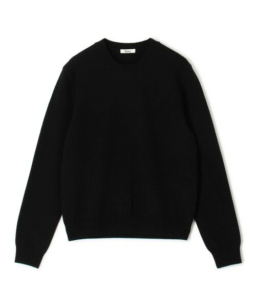 TOMORROWLAND / トゥモローランド ニット・セーター | エクストラファインウール クルーネックプルオーバー(19 ブラック)