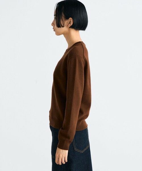 TOMORROWLAND / トゥモローランド ニット・セーター | エクストラファインウール クルーネックプルオーバー | 詳細3