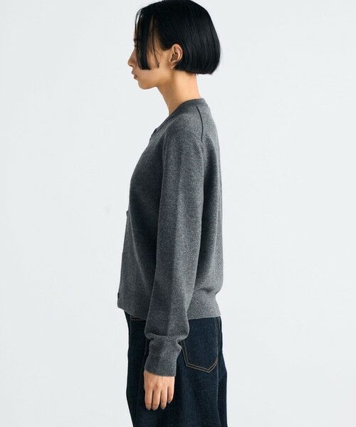 TOMORROWLAND / トゥモローランド カーディガン・ボレロ | エクストラファインウール クルーネックカーディガン | 詳細3
