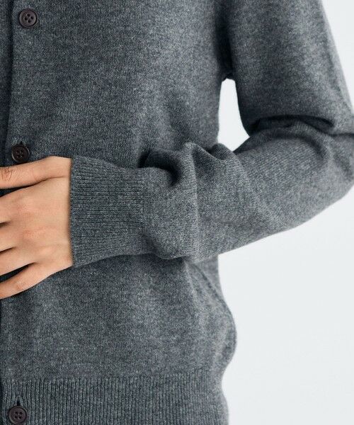 TOMORROWLAND / トゥモローランド カーディガン・ボレロ | エクストラファインウール クルーネックカーディガン | 詳細6