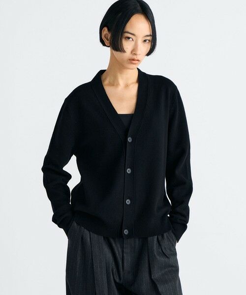 TOMORROWLAND / トゥモローランド カーディガン・ボレロ | エクストラファインウール Vネックカーディガン | 詳細2