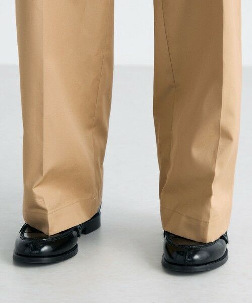 TOMORROWLAND / トゥモローランド チノ・ワークパンツ | コンパクトギャバ イージーチノパンツ | 詳細8