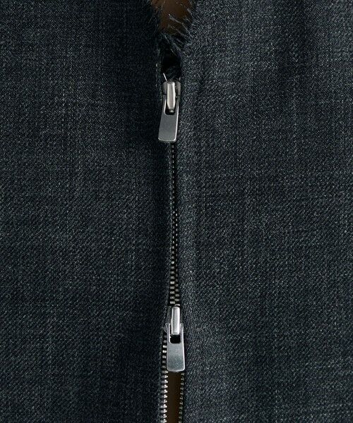 TOMORROWLAND / トゥモローランド ノーカラージャケット | ウールビエラ ジップジャケット | 詳細11