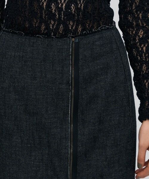 TOMORROWLAND / トゥモローランド ミニ・ひざ丈スカート | ヘリンボーンツイード タイトスカート | 詳細6