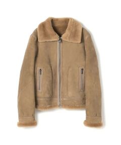 TOMORROWLAND / トゥモローランド レザーブルゾン・ジャケット | ラムレザー ムートンジャケット