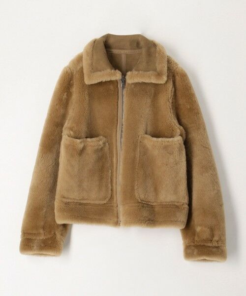 TOMORROWLAND / トゥモローランド レザーブルゾン・ジャケット | ラムレザー ムートンジャケット | 詳細11