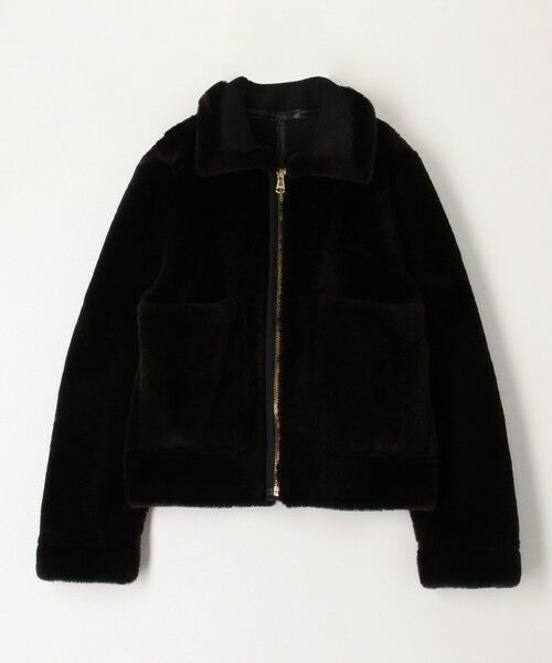 TOMORROWLAND / トゥモローランド レザーブルゾン・ジャケット | ラムレザー ムートンジャケット | 詳細14