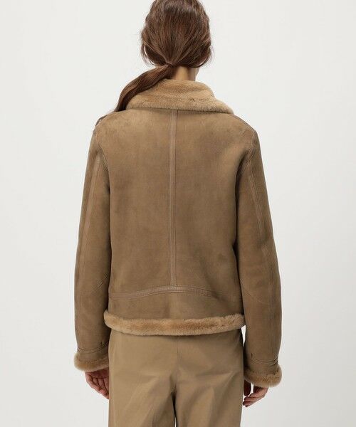 TOMORROWLAND / トゥモローランド レザーブルゾン・ジャケット | ラムレザー ムートンジャケット | 詳細4